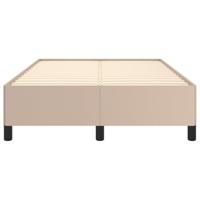 Bedframe kunstleer cappuccinokleurig 120x190 cm - thumbnail
