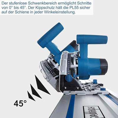 Scheppach Invalzaag 160mm PL55 - thumbnail