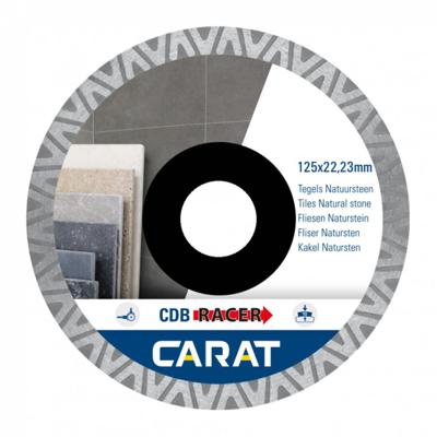 Carat Diamantzaag | Tegels / Natuursteen Brilliant | Ø125X22.23Mm | CDB RACER / CDBM RACER - CDBM125300