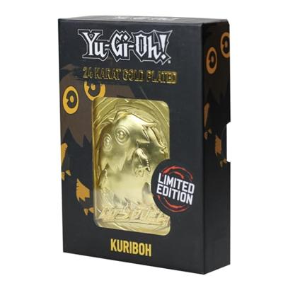 Yu-Gi-Oh! Replica Card Kuriboh (gold plated)*