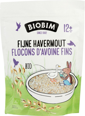 Biobim Biobim Fijne Havermout Pap 12+ Maanden Bio (250g) Biobim Biobim Fijne Havermout Pap 12+ Maanden Bio (250g)