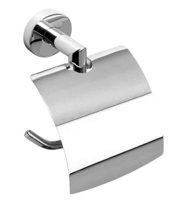 Toiletrolhouder Sapho X-Round 14.2x15 cm met Klep Chroom Sapho