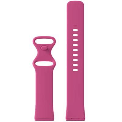 Fitbit Versa 3 & 4 / Sense 1 & 2 Sportbandje - Roze - Maat: M/L