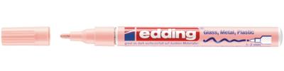 Paintmarker edding 751 oliebasis 1-2mm pastel roze