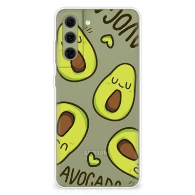 Samsung Galaxy S21FE Telefoonhoesje met Naam Avocado Singing