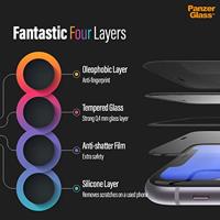 PanzerGlass P2665 scherm- & rugbeschermer voor mobiele telefoons Doorzichtige schermbeschermer Apple 1 stuk(s) - thumbnail