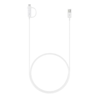 Samsung Mobiele telefoon Kabel [1x USB - 1x Micro-USB, USB-C stekker] 1.50 m USB, Micro-USB, USB-C