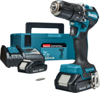 Makita dhp487raj | klopboormachine | koolborstelloos | 18v | 2.0ah | li-ion in mbox - dhp487raj - thumbnail
