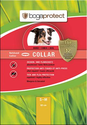 BOGAR Bogaprotect® Collar S-M 60cm - vlooien- en tekenhalsband voor honden - 60 cm