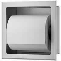 Xellanz Rocko Toiletrolhouder zonder Klep - Inbouw - RVS - thumbnail