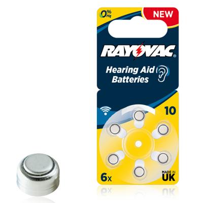 Zinc-Air Batterij PR70 1.4 V 6-Blister Zinc-Air Batterij PR70 1.4 V 6-Blister