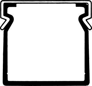 Hager B3002507030B Kabelgoot (l x b x h) 2000 x 30 x 33 mm 2 m Grijs