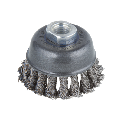 Wolfcraft Staaldraad-komborstel WS getordeerd M14 Ø 75 mm 2125000 1 stuk(s)