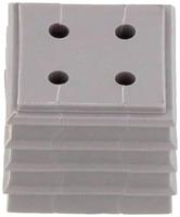 CONTA-CLIP KDS-DE 4X2-3 GR Afdichtingselement Thermoplastisch elastomeer Grijs 10 stuk(s) - thumbnail