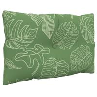VidaXL Palletkussens 3 st bladpatroon oxford stof - thumbnail
