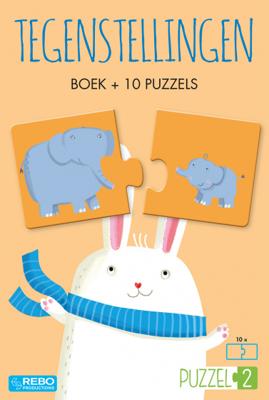 Rebo Publishers Puzzel2 - boek tegenstellingen met 10 puzzels Rebo Publishers Puzzel2 - boek tegenstellingen met 10 puzzels
