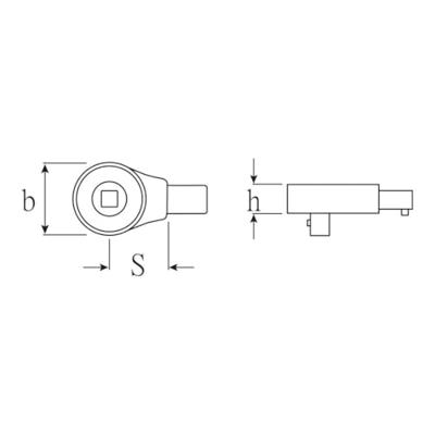 Stahlwille 58250100 Insteekratel