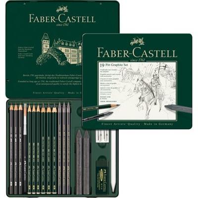 Faber-Castell - Set Pitt Graphite tin of 19 (112973)