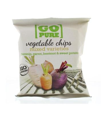Go Pure Chips groente bio 40 Gram