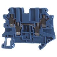 Phoenix Contact 3044555 Doorgangsserieklem 5.2 mm Schroeven Blauw 50 stuk(s)