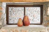 Decoratieve figuren Home ESPRIT Bruin Peer 14 x 14 x 21 cm 14 x 14 x 23 cm - thumbnail