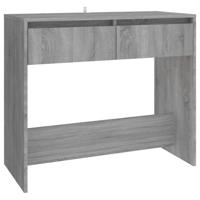 Wandtafel 89x41x76,5 cm bewerkt hout grijs sonoma eikenkleurig - thumbnail