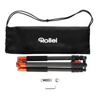 Rollei C6i Carbon statief, oranje - thumbnail