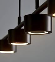 Nordlux 4-lichts hanglampClyde zwart design - 2010813003 - thumbnail