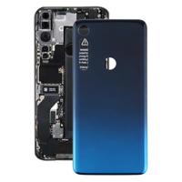 Batterij Back Cover voor Motorola Moto One Macro (Blauw) - thumbnail