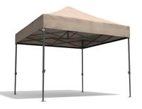 Easy up Premium Partytent 3x3m PVC gecoat polyester, kies je kleur - thumbnail