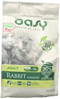 OASY One Animal Protein Adult Medium/Large Rabbit - droog hondenvoer - 2,5kg - thumbnail