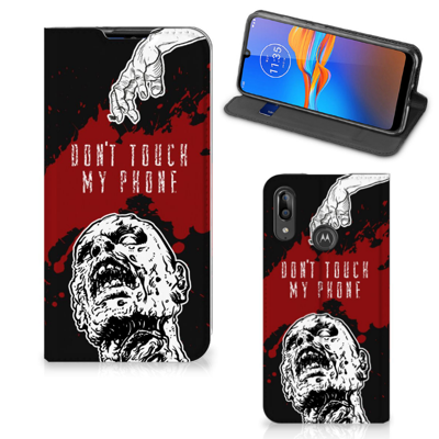 Motorola Moto E6 Plus Design Case Zombie Blood Motorola Moto E6 Plus Design Case Zombie Blood