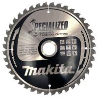 Makita Accessoires Afkortzaagblad Hout | Noest/Spijker Embedded Tip 216x30x1,4 40T - B-40618 - thumbnail