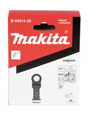 Makita Accessoires Invalzaagblad 32mm hout&metaal (20 st) - B-64814-20 - B-64814-20 - thumbnail