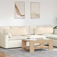 VidaXL Sofa kussens 2 stuks beige 120 x 40 cm stof - thumbnail