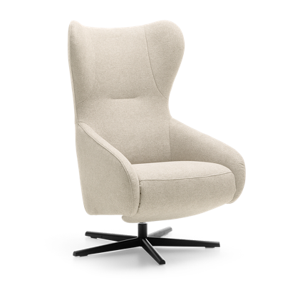 Relaxstoel A-101 Beige Stof Relaxstoel A-101 Beige Stof