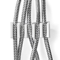 Nedis Kabelmanagement | Click & Go | 2 Stuks | 5 Sleuven | 7.1 mm | 1 stuks - CMGC21052WT CMGC21052WT - thumbnail