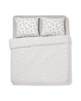 HEMA Dekbedovertrek 240x200/220cm zacht katoen bloemen (multi) - thumbnail