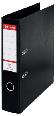 Ring map, A4, afm 75 mm, 2 ringen, zwart, 1 stuk