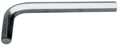 Promat/Tecwerk Haakse zeskantschroevendraaier | sleutelwijdte 2 mm | kort | 50 x 16 mm - 4000825172