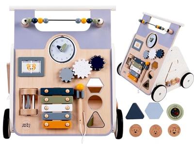 Houten Loopwagen Jack & Jacky Houten Loopwagen Jack & Jacky