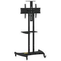 VidaXL Tv-standaard wielen 32-70 inch scherm 60 kg max vesa 600x400 mm - thumbnail