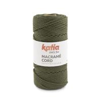 Katia Macrame Cord Twisted 5mm 117 Kleur: Leger groen - thumbnail