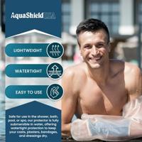 AquaShield ASA21 Waterdichte Beschermhoes Onderarm Groot - thumbnail