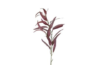 Decostar kunsttak Eucalyptus 90 cm paars