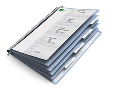 Durable Personeelsmap 2554 255406 Aantal onderverdelingen:5 Blauw 1 stuk(s) - thumbnail