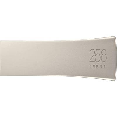 Samsung BAR Plus USB Stick 256GB USB-sticks Zilver - thumbnail