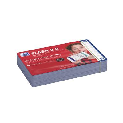 Flashcard Oxford 2.0 75x125mm 80 vel 250gr lijn blauw Flashcard Oxford 2.0 75x125mm 80 vel 250gr lijn blauw