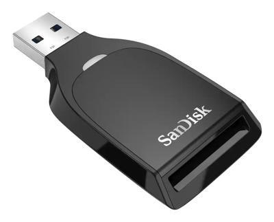 SanDisk QuickFlow™ SD UHS-I Externe geheugenkaartlezer USB-A 3.2 Gen 1 Zwart