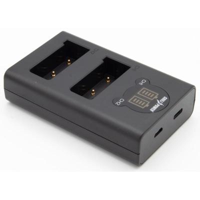 ChiliPower Nikon EN-EL9 dubbellader voor 2 camera accu's (tegelijk) ChiliPower Nikon EN-EL9 dubbellader voor 2 camera accu's (tegelijk)